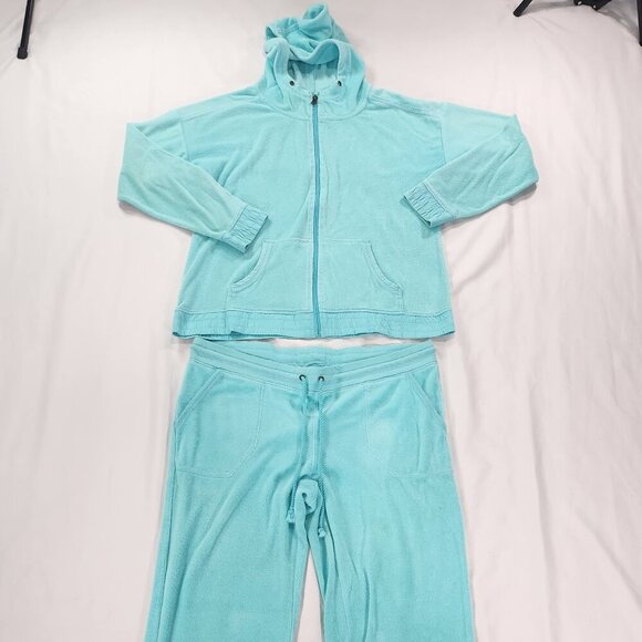 Land's End Blue Pants/Sweat Suit - Picture 1 of 11